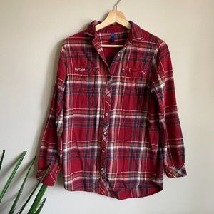 Flannel Button Down Shirt
